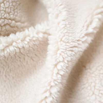 Brushed fleece fabric swatch for private label hoodies and sweatsuits